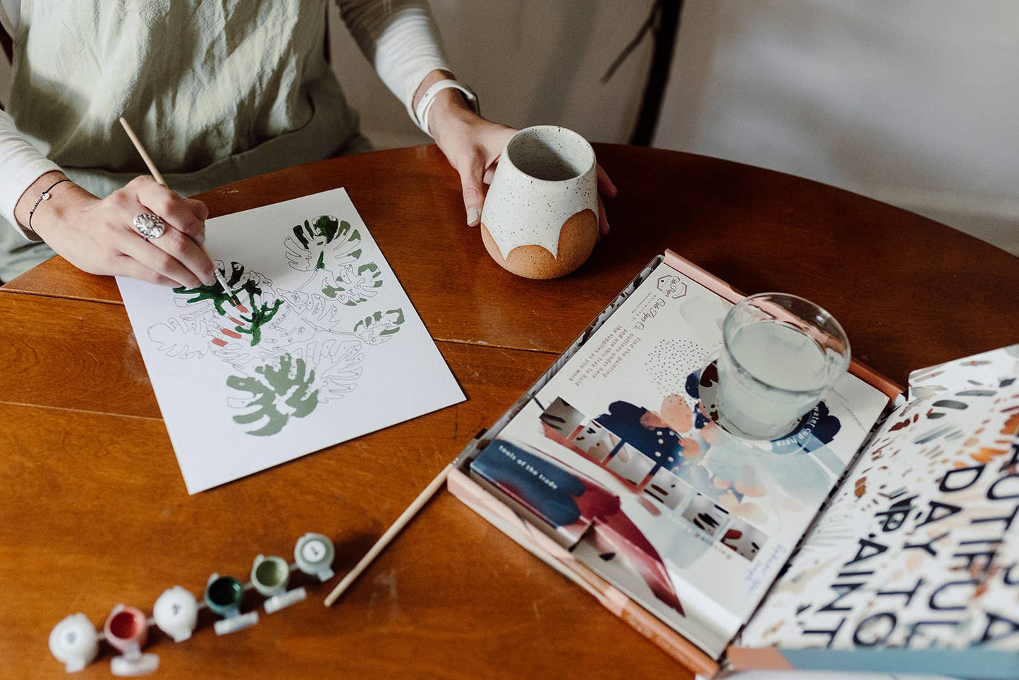 Paint-By-Numbers Sett - Planter