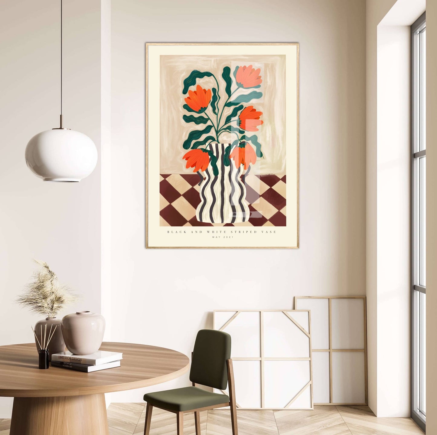 Vase - Kunsttrykk - A5