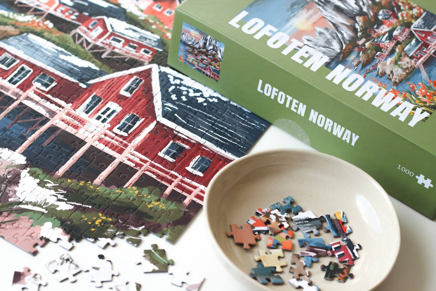 Lofoten - Puslespill - 1000 Brikker
