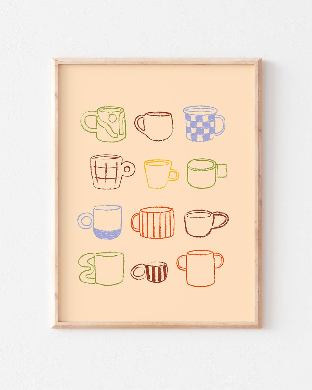 The Cups - Kunsttrykk - 30x40 cm