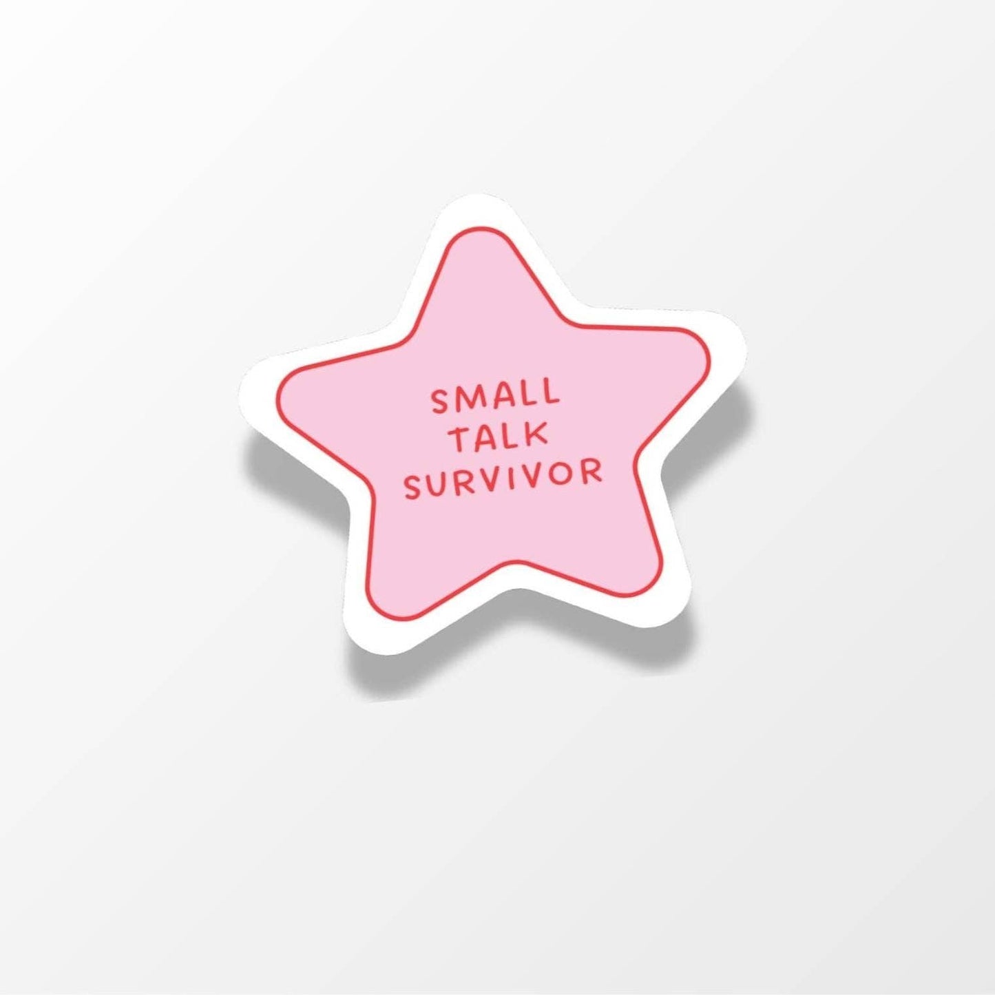 Small Talk Survivor Klistremerke