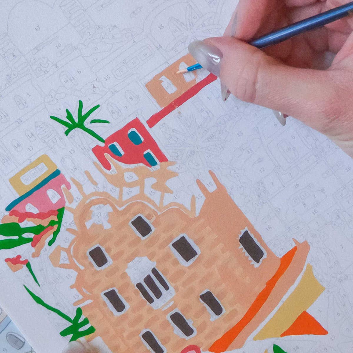 Paint by Numbers Kit - Barcelona