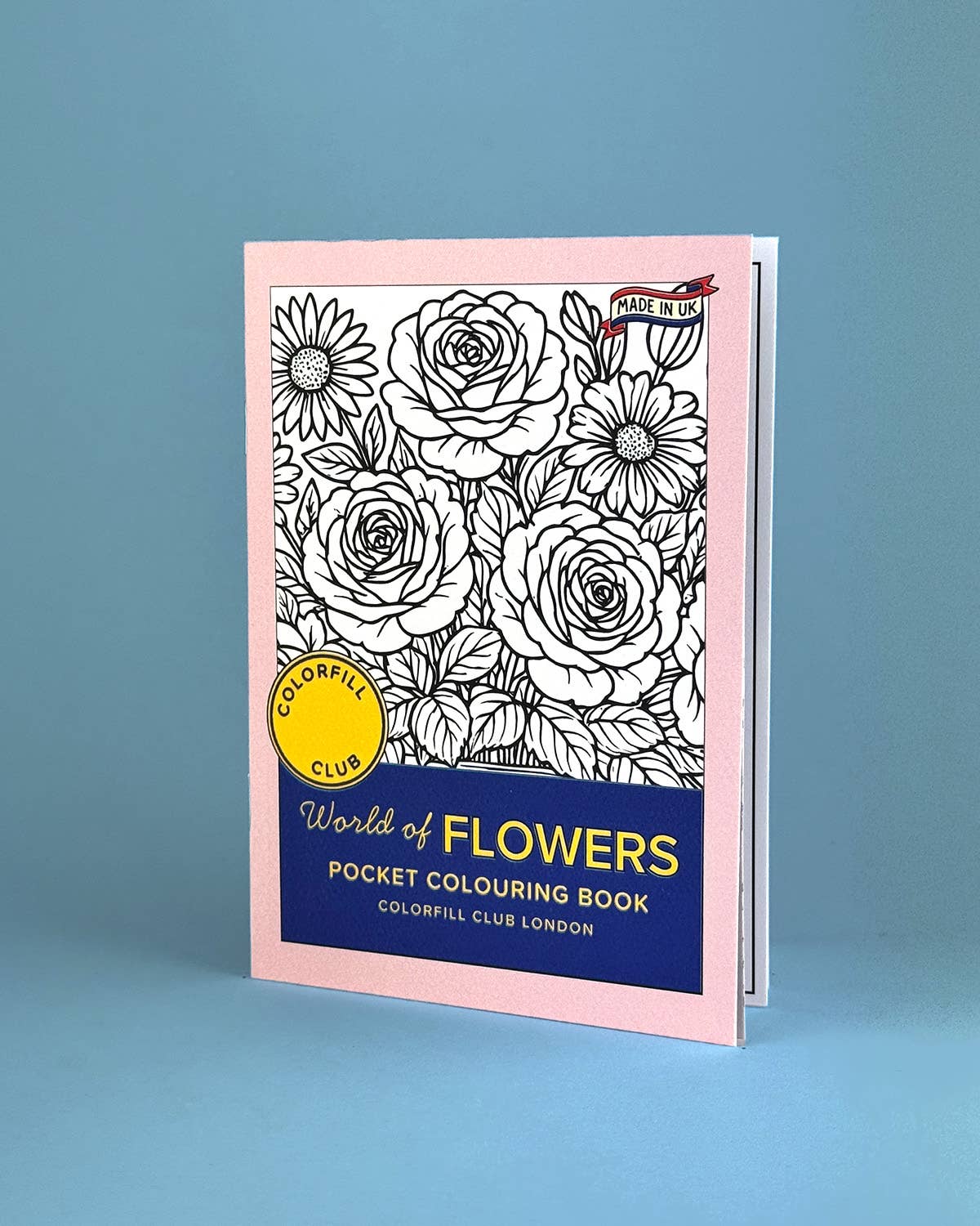 World of Flowers - Liten Fargeleggingsbok