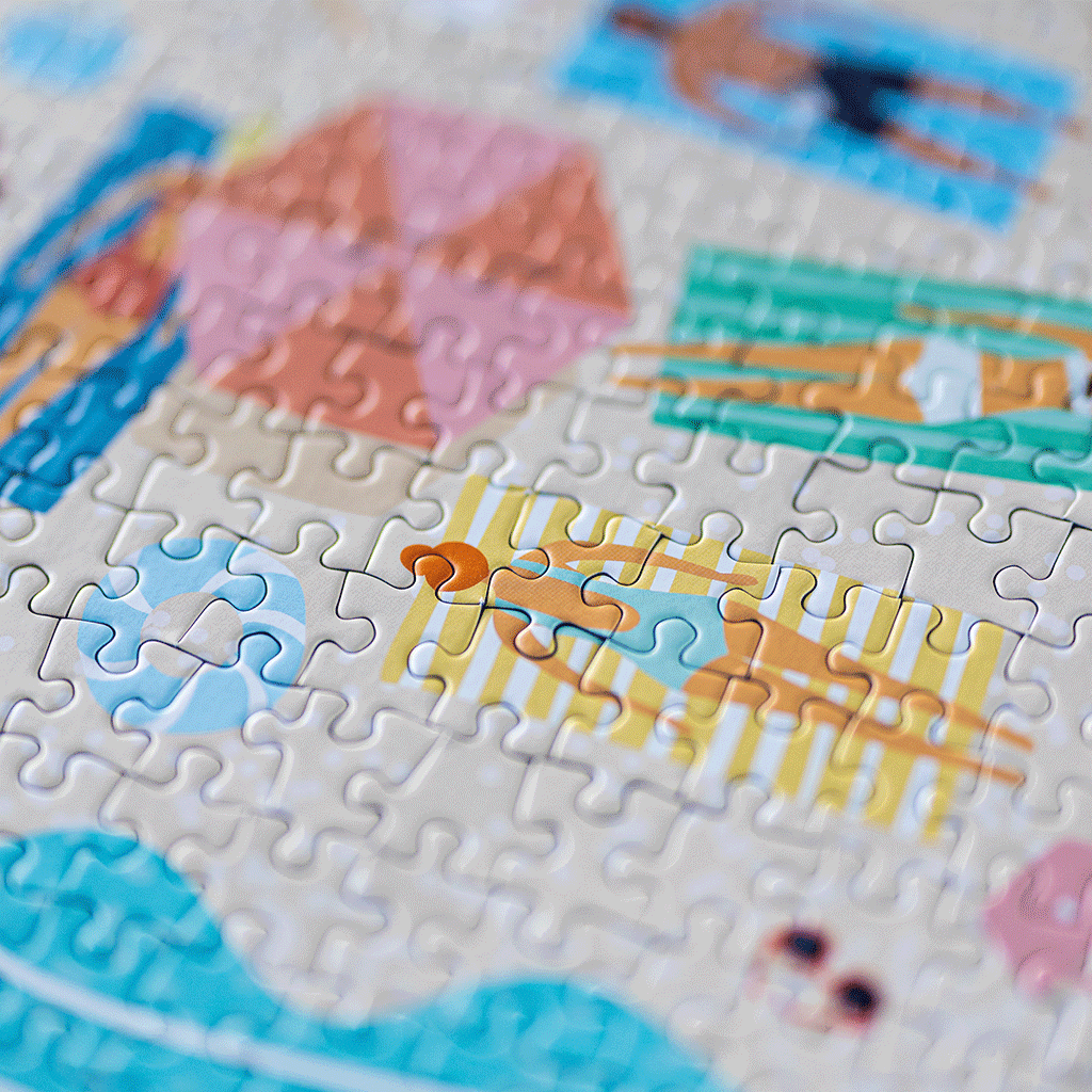 Chill & Plouf - puslespill - 500 brikker