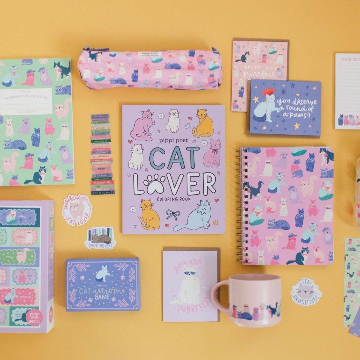 Cool Cats Linjet Notatbok