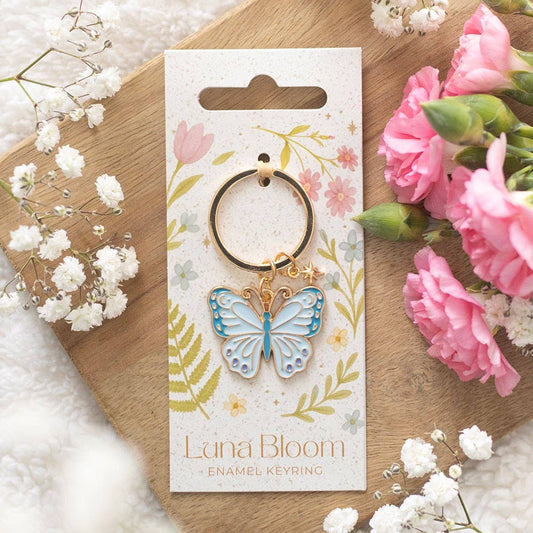 Luna Butterfly Nøkkelring