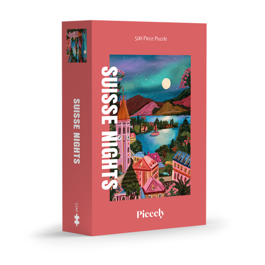 Suisse Nights - Puslespill - 500 brikker