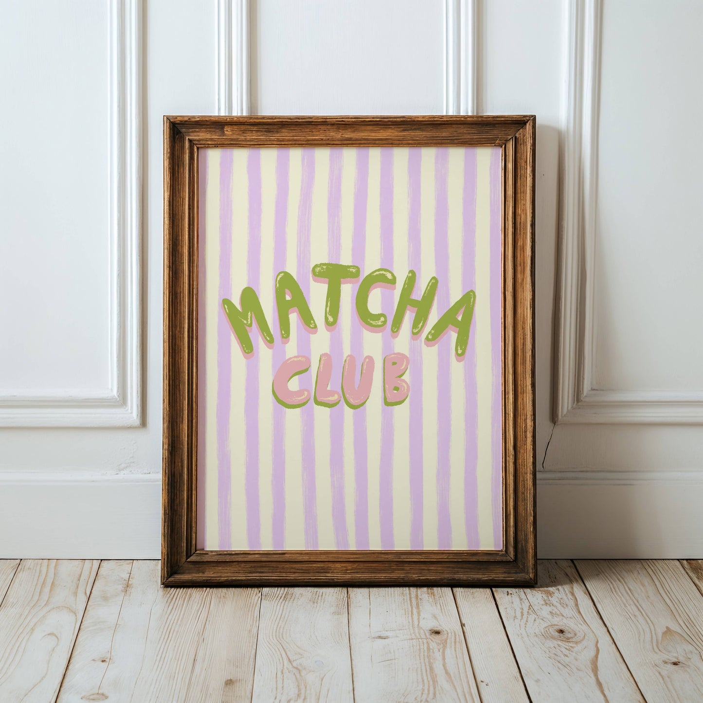 Matcha Club - A4 - Kunsttrykk