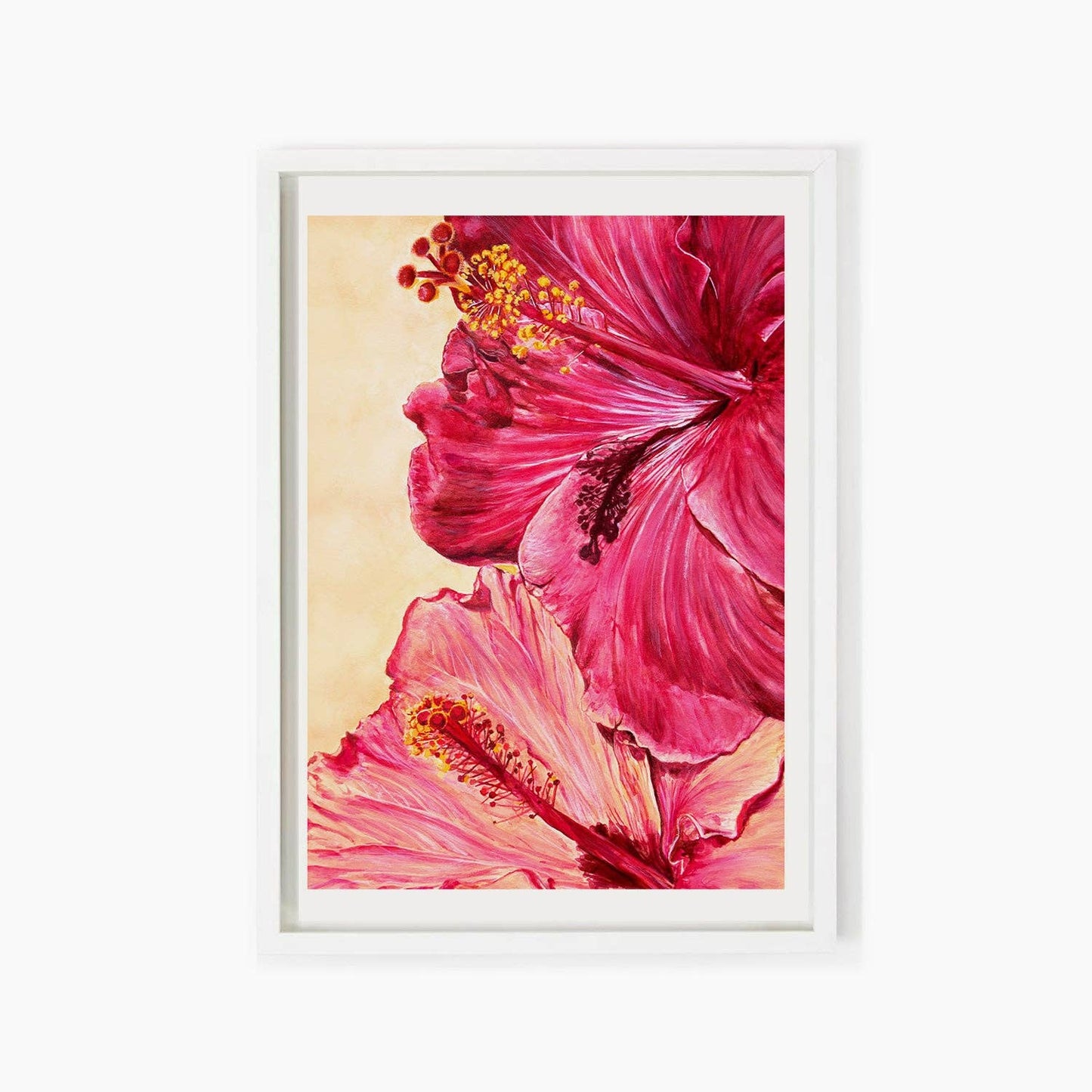 Hibiscus - Kunsttrykk - A3