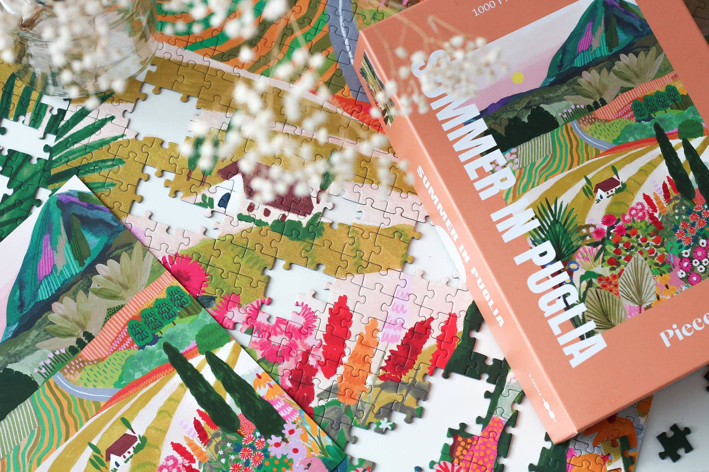 Summer in Puglia - puslespill - 1000 brikker