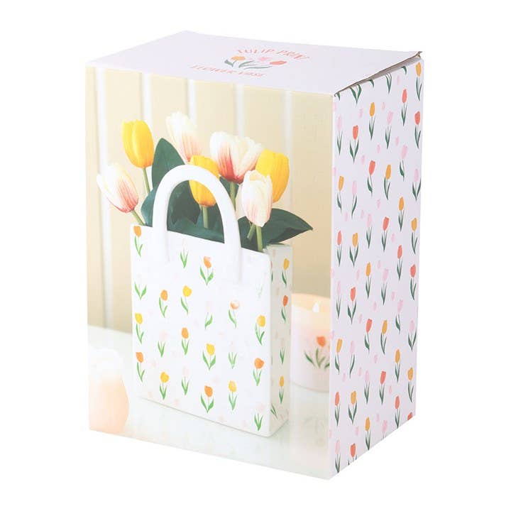 Veske Med Tulipaner - Vase
