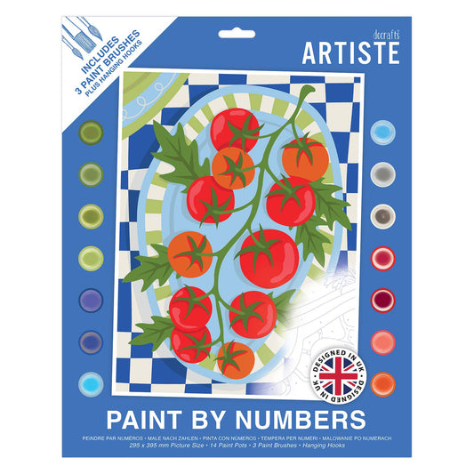 Tomater - Paint by Number - 39,5 x 29,5cm
