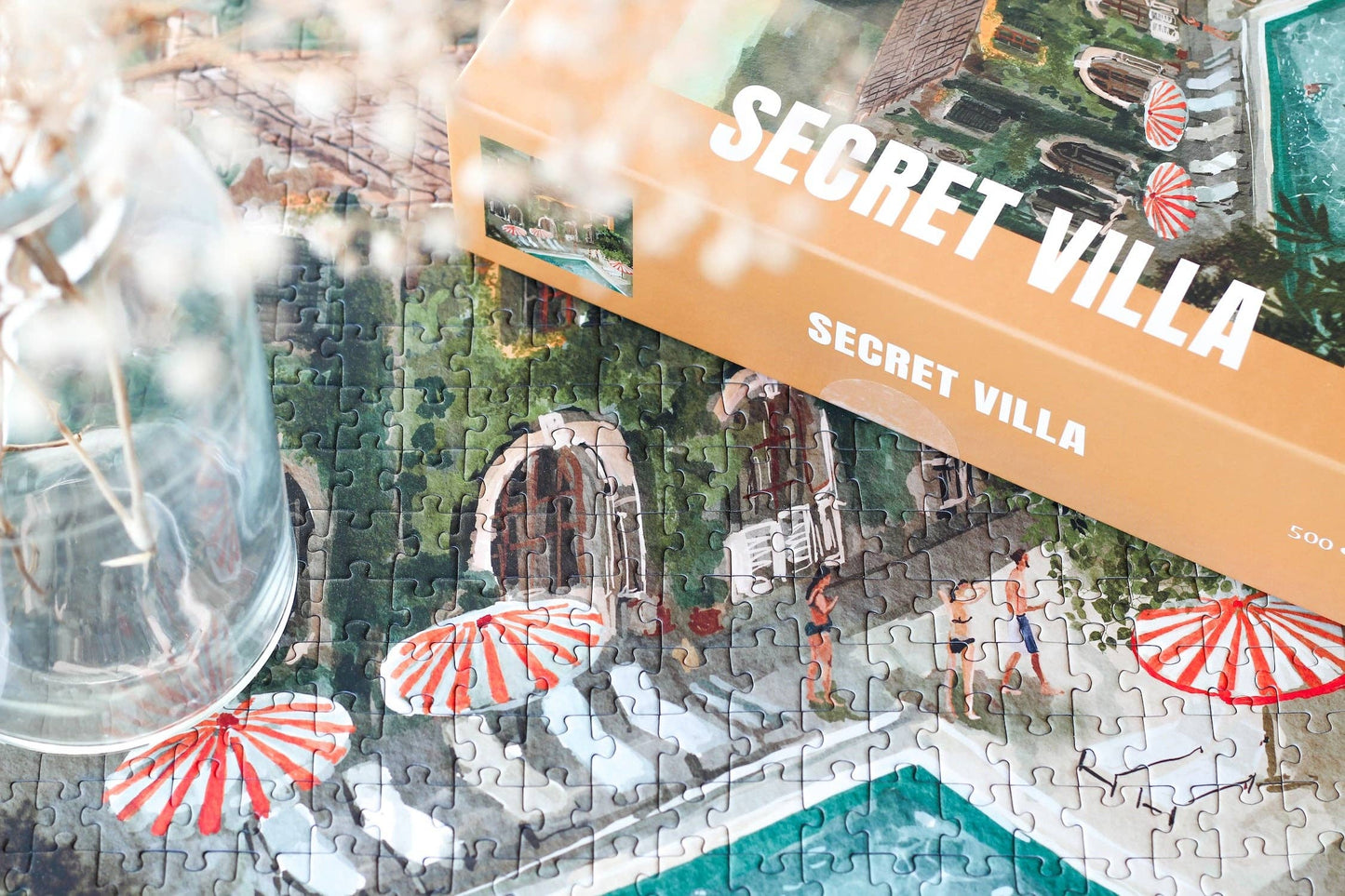 Secret Villa  - Puslespill - 500 brikker