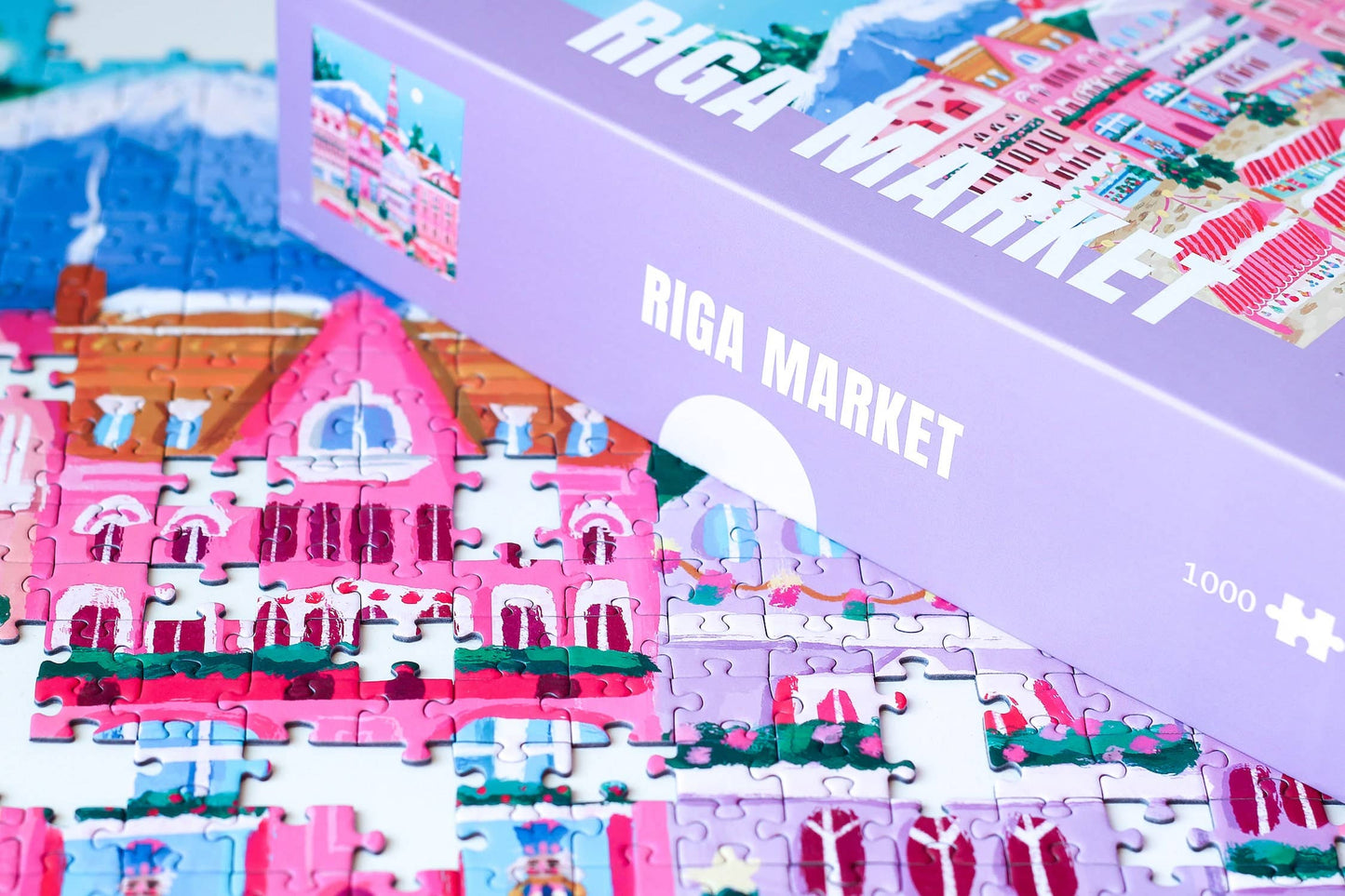 Riga Market - Puslespill - 1000 brikker