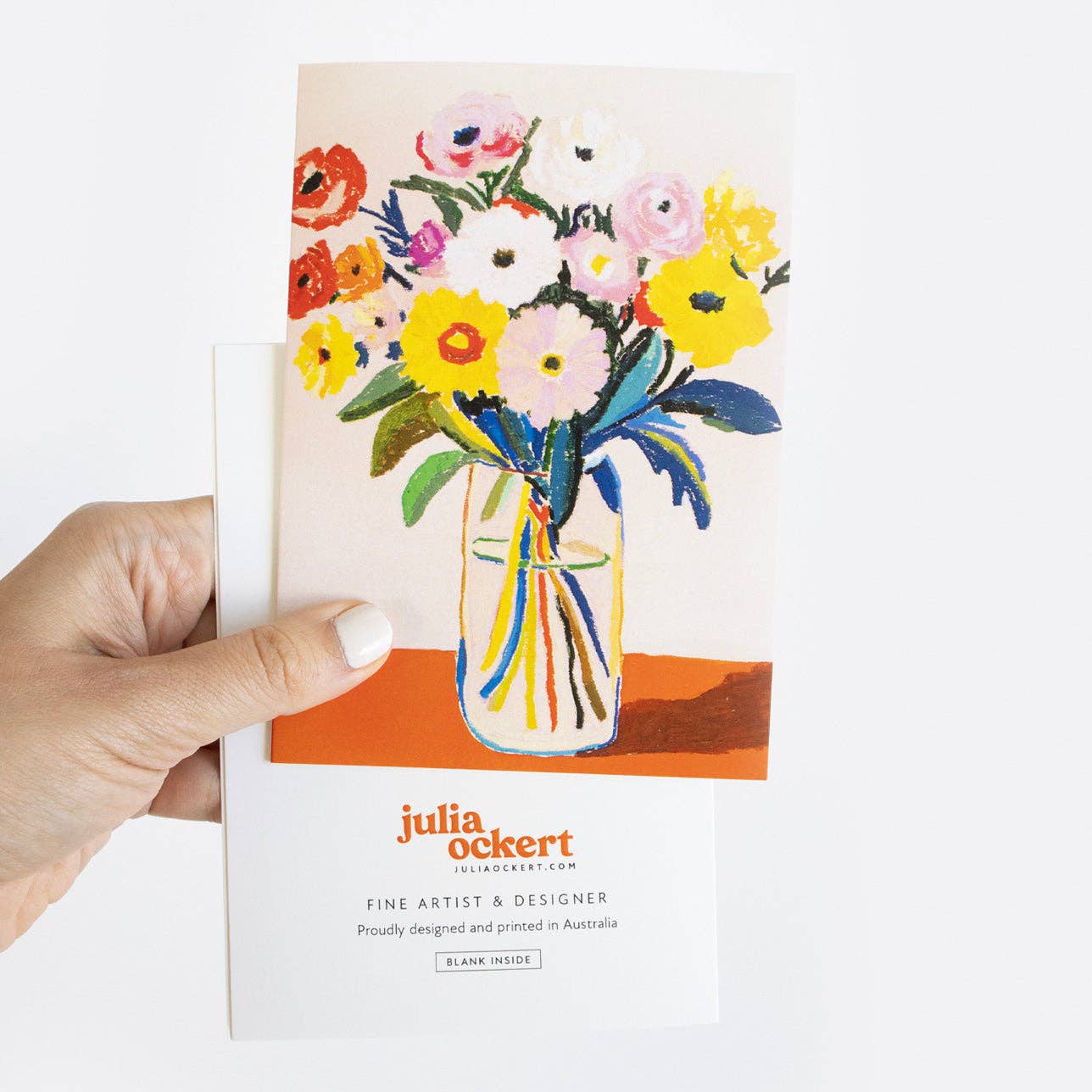 Blomsterbukett Kort