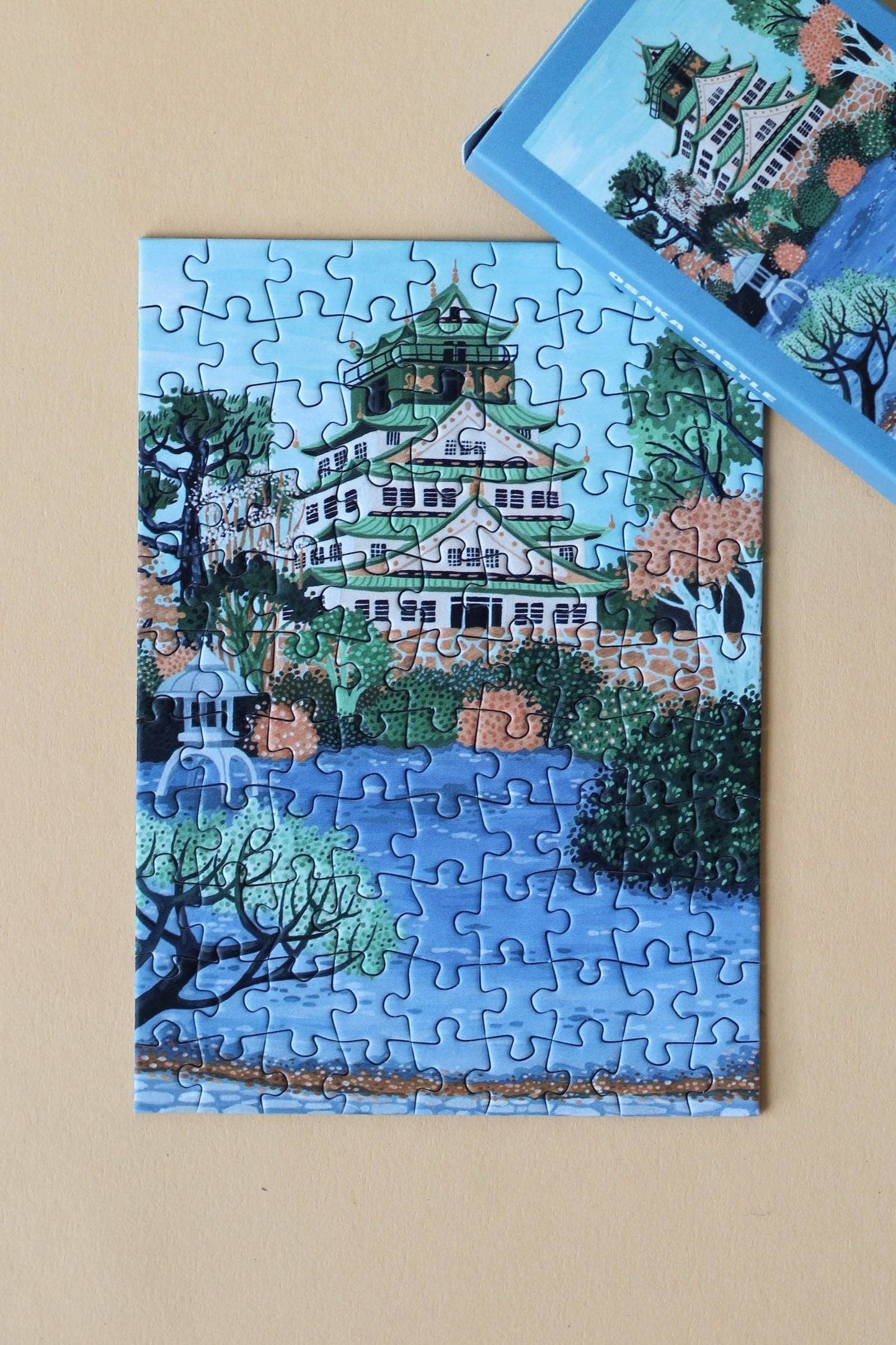 Osaka Castle  - puslespill - 99 brikker