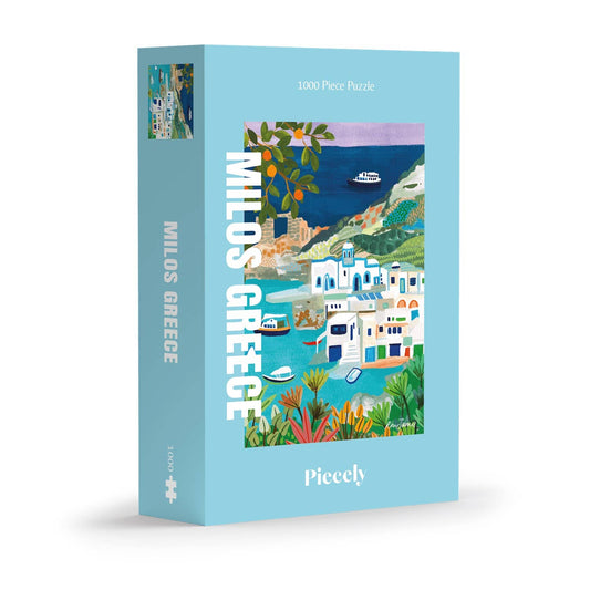 Milos Greece - Puslespill - 1000 brikker