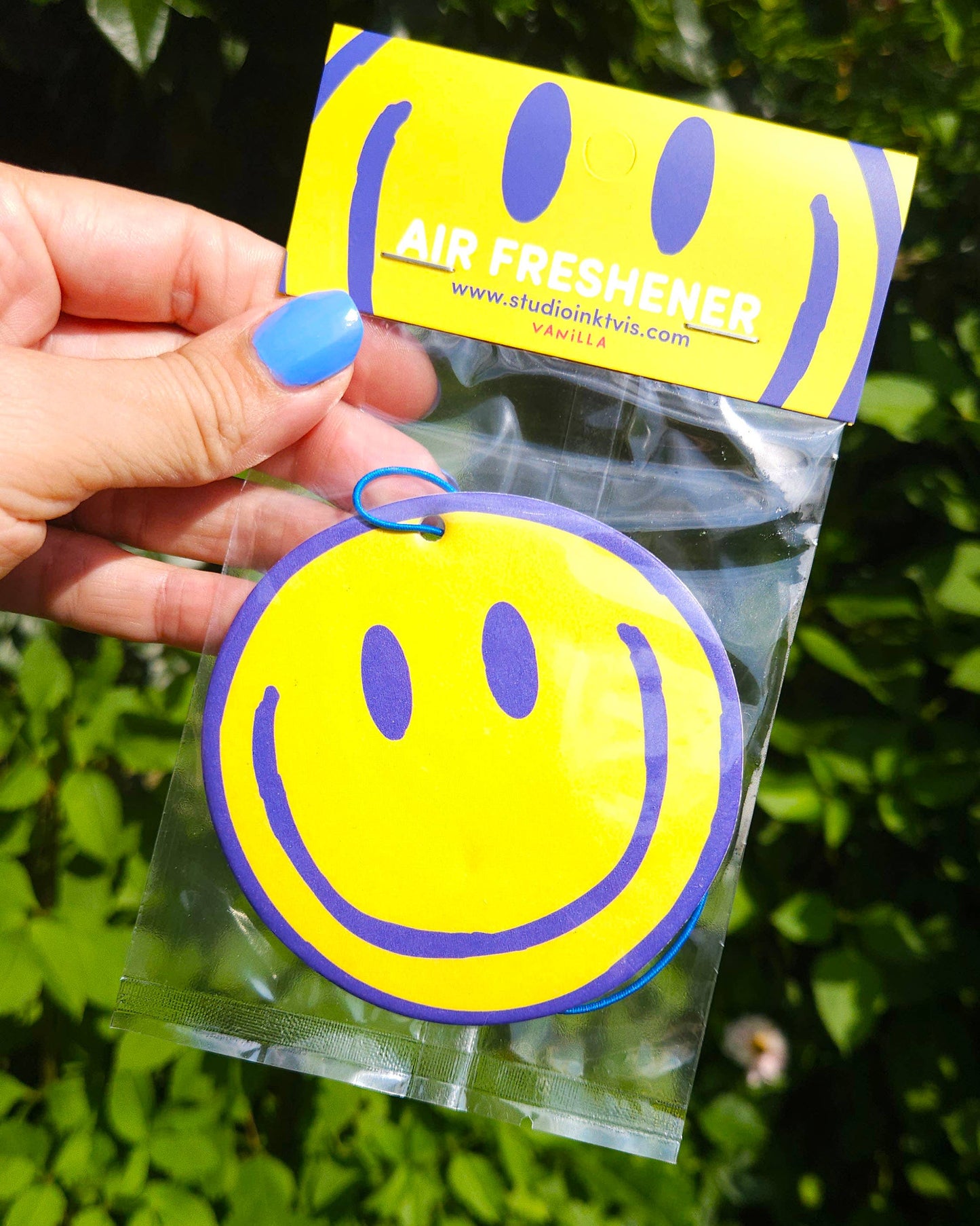 Smiley Luftfrisker – Vaniljelukt