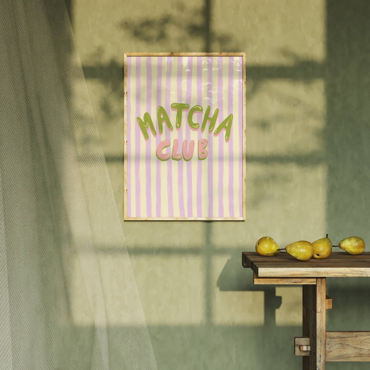 Matcha Club - A4 - Kunsttrykk