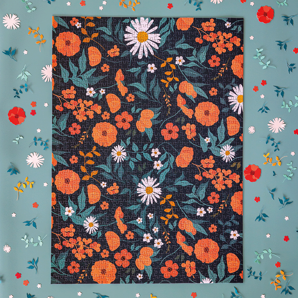 Botanisk hage - puslespill - 1000 brikker