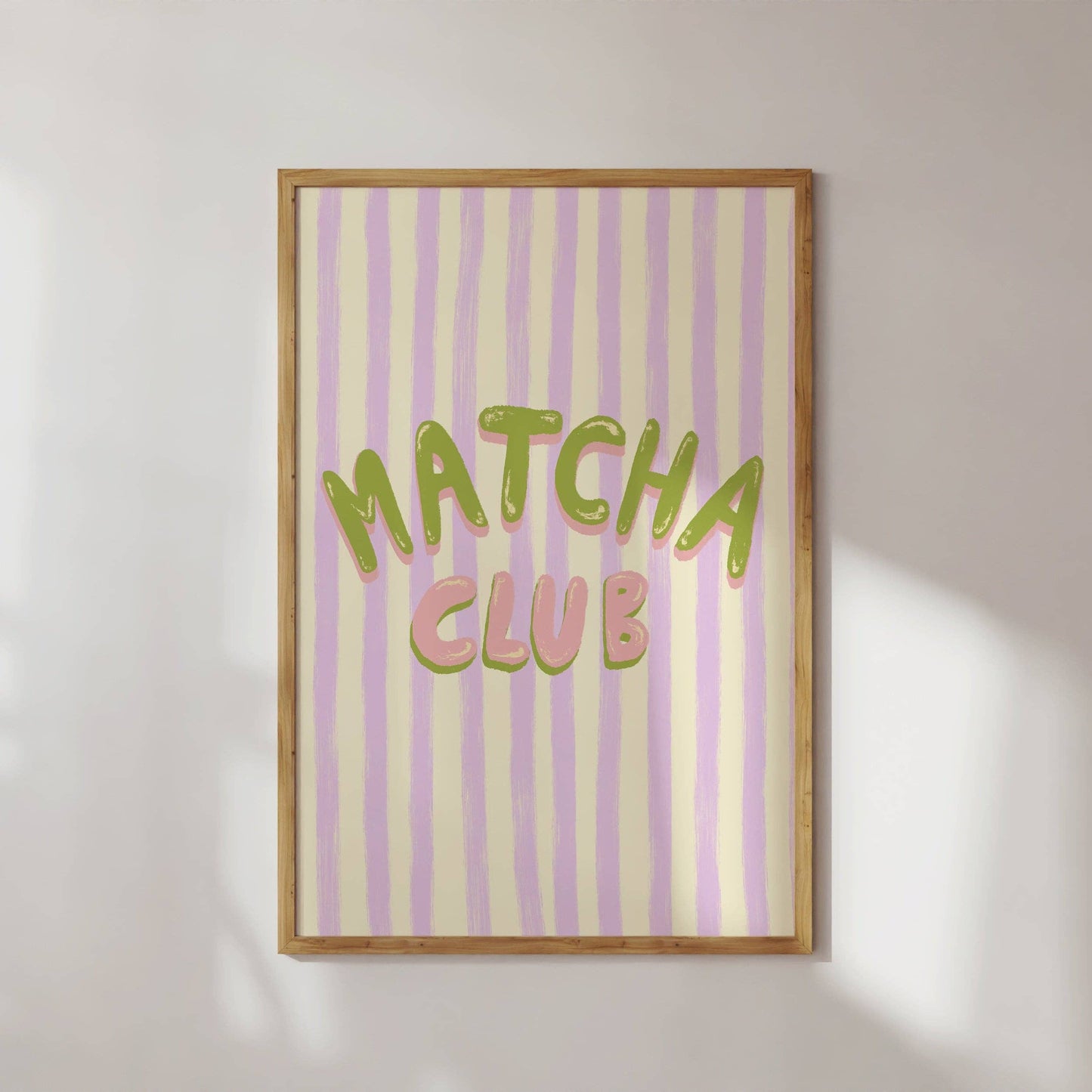 Matcha Club - A4 - Kunsttrykk
