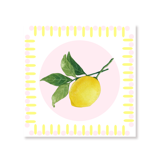 Lemon Sevietter 33x33 cm