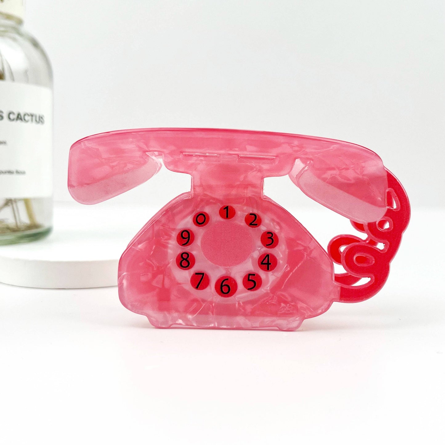 Rosa Telefon Hårklype
