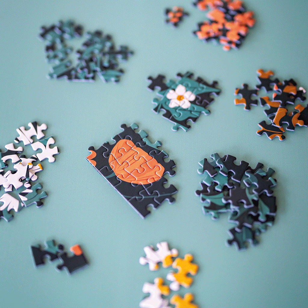 Botanisk hage - puslespill - 1000 brikker