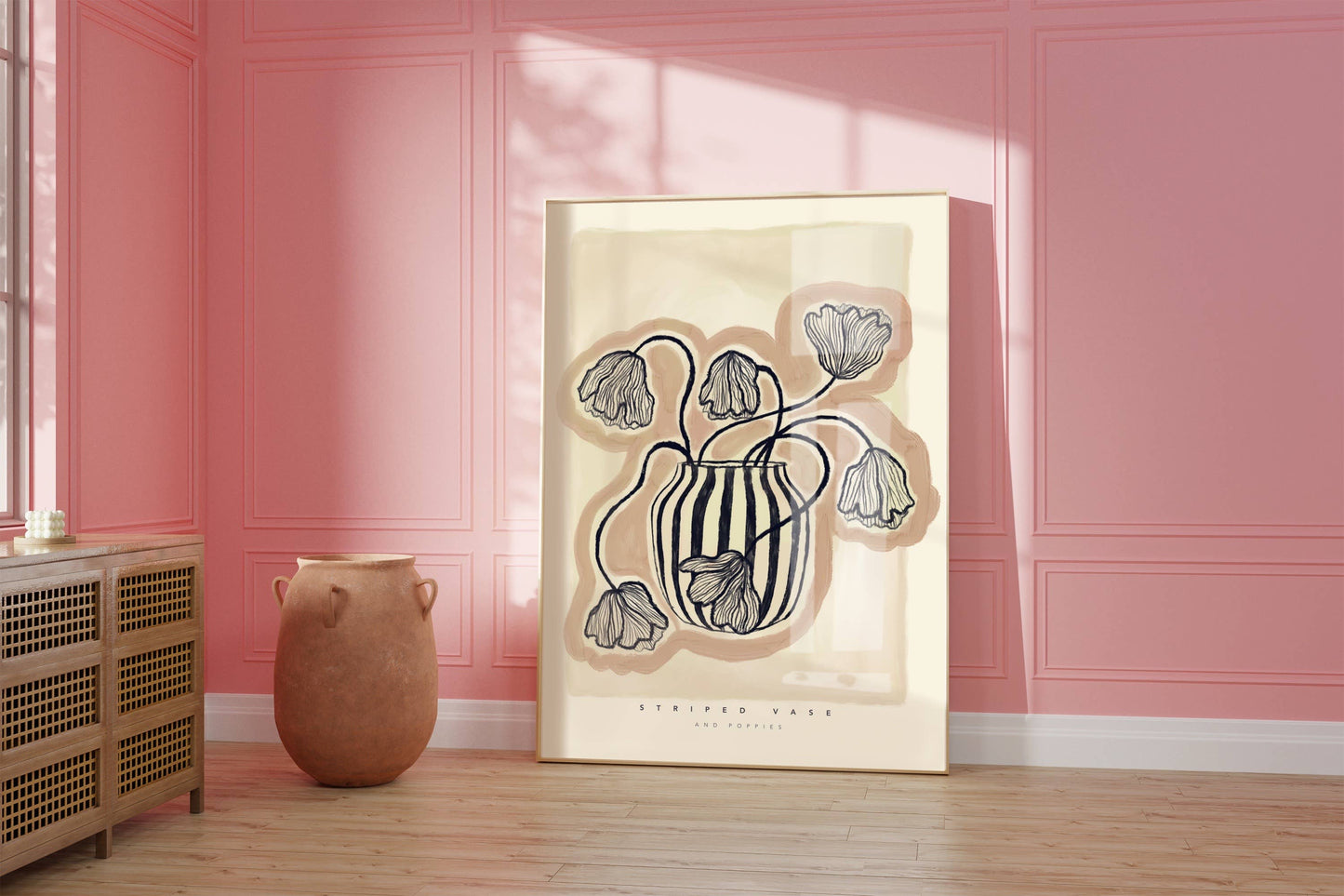 Vase - Kunsttrykk - A5