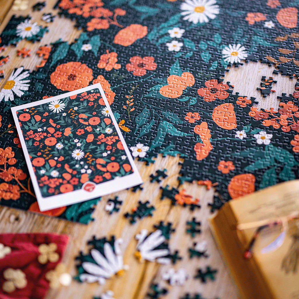 Botanisk hage - puslespill - 1000 brikker