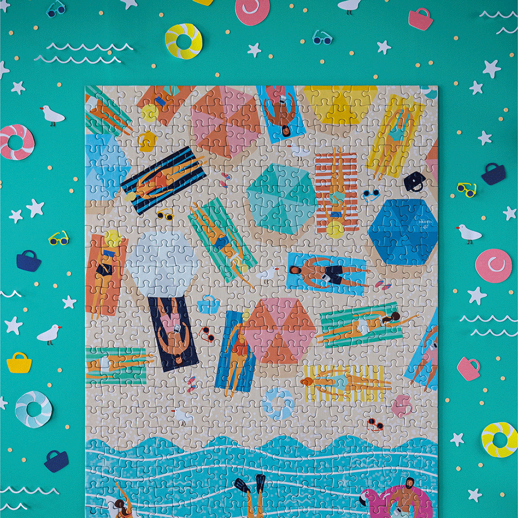 Chill & Plouf - puslespill - 500 brikker