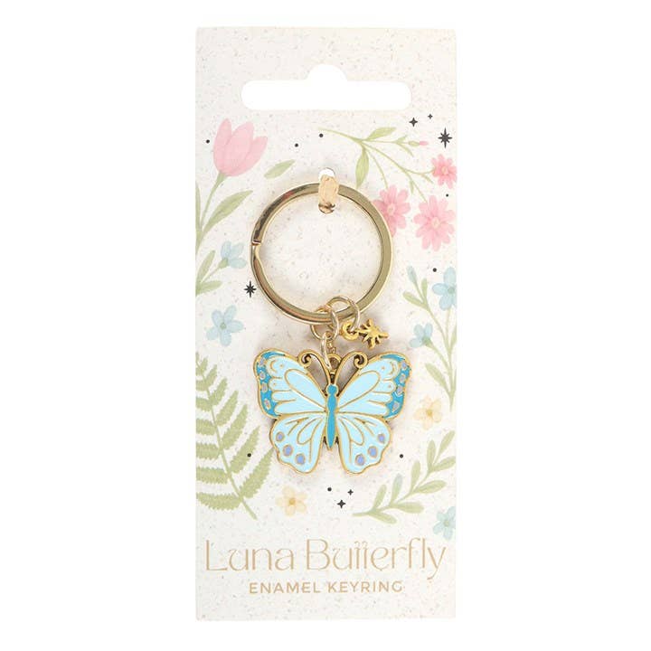 Luna Butterfly Nøkkelring