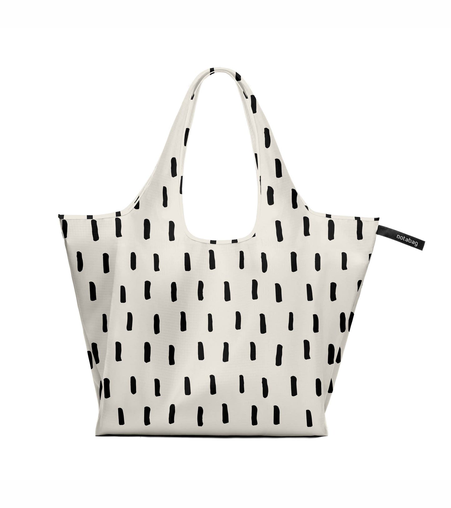 Sammenleggbart Handlenett - Black Brush