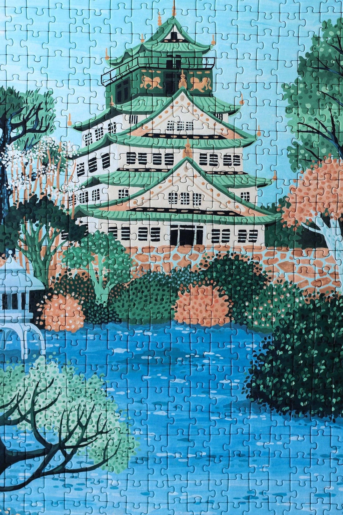Osaka Castle  - Puslespill - 500 brikker