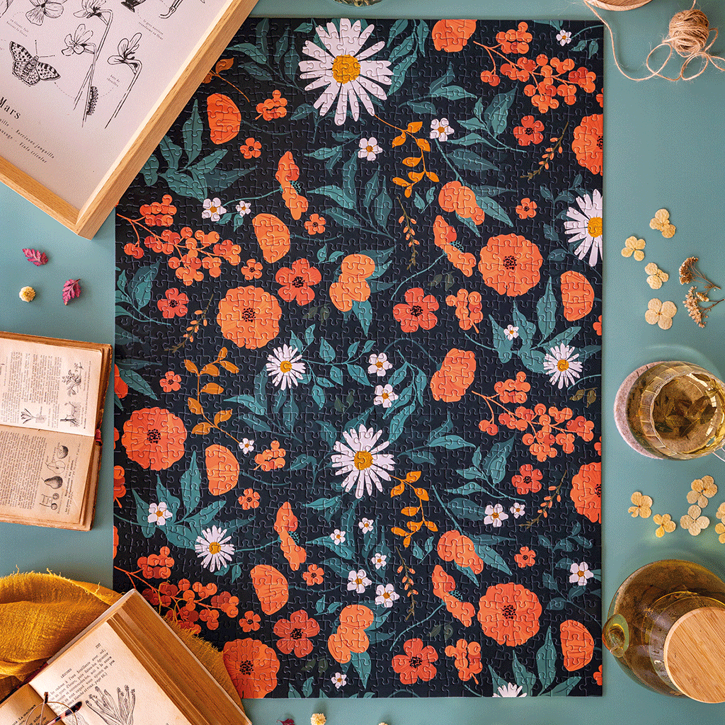 Botanisk hage - puslespill - 1000 brikker