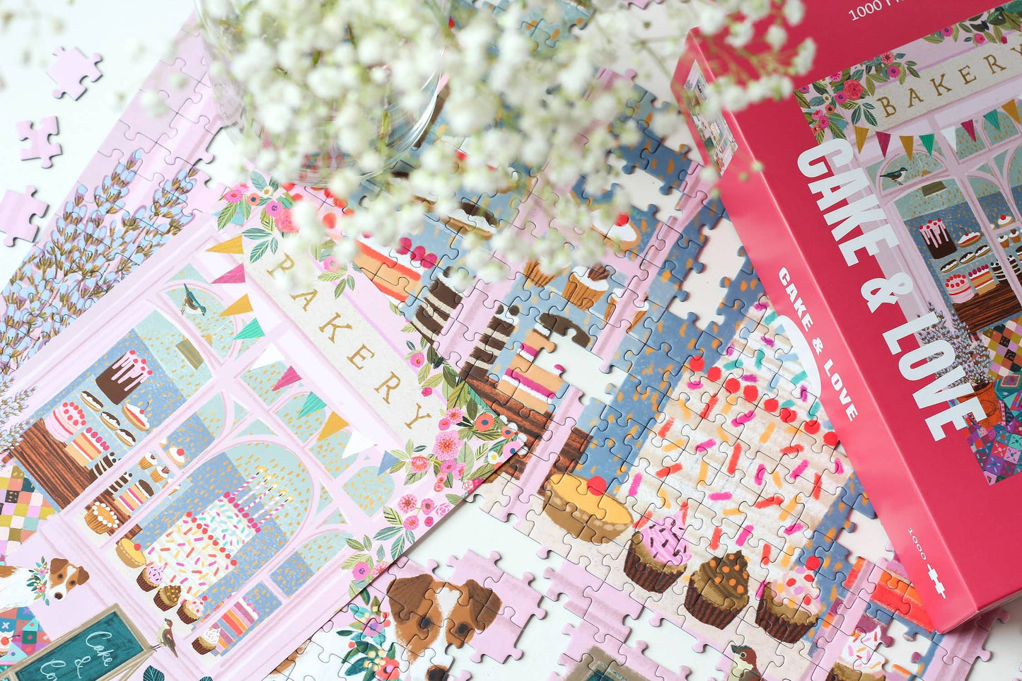 Cake & Love - Puslespill - 1000 brikker