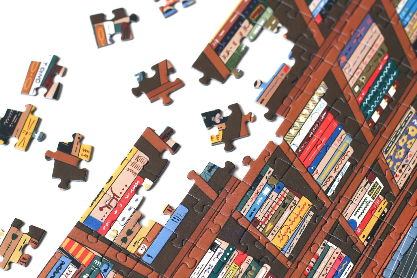 Book Nook - puslespill - 1000 brikker