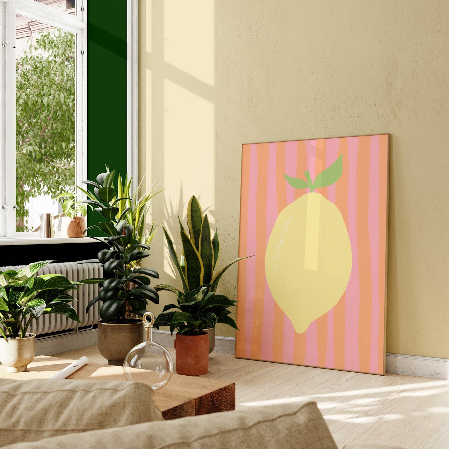 Sitron - A4 - Kunsttrykk