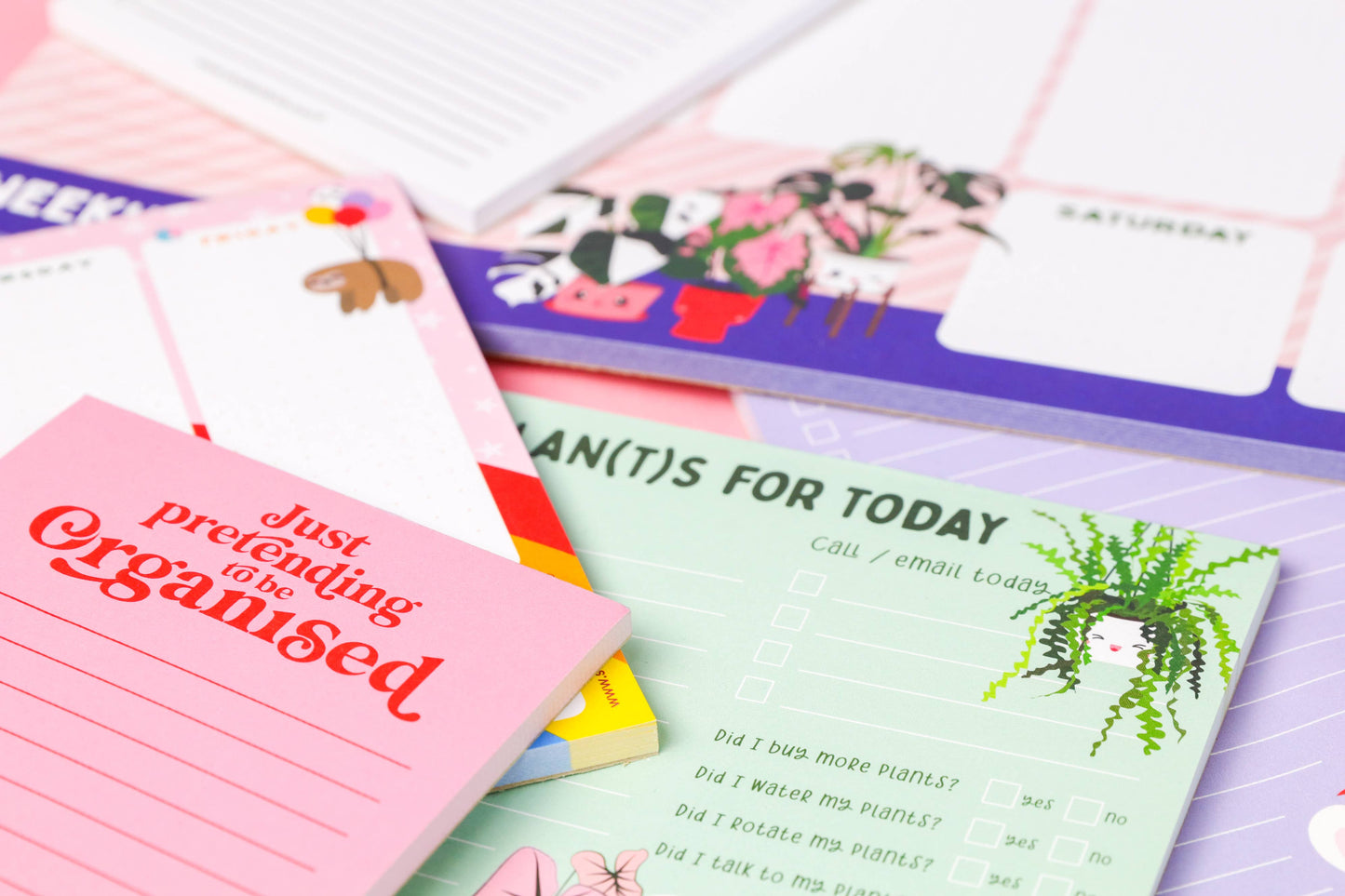 Rosa To-Do Liste