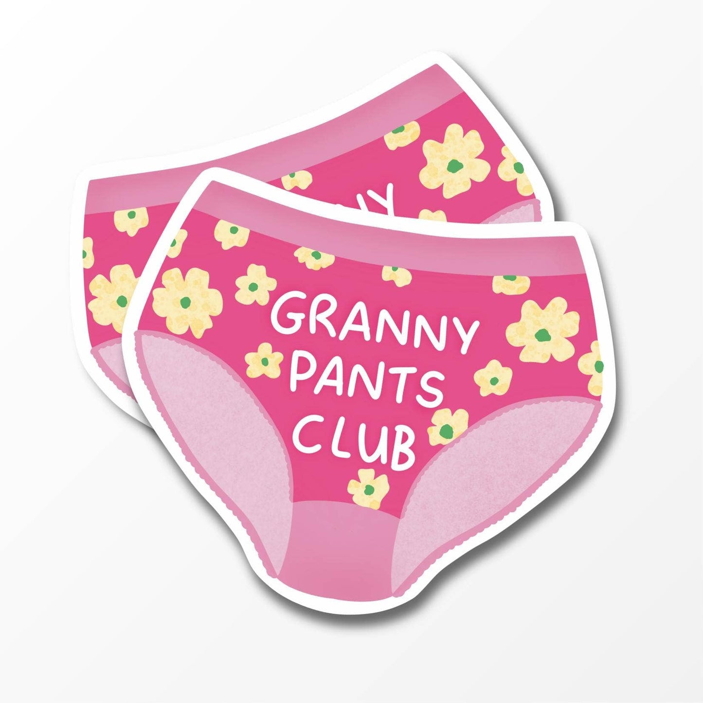 Granny Pants Club Klistremerke