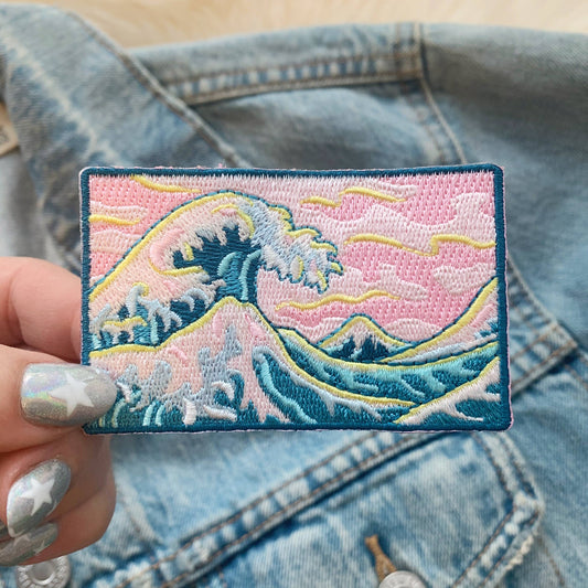Bølger Brodert Strykemerke