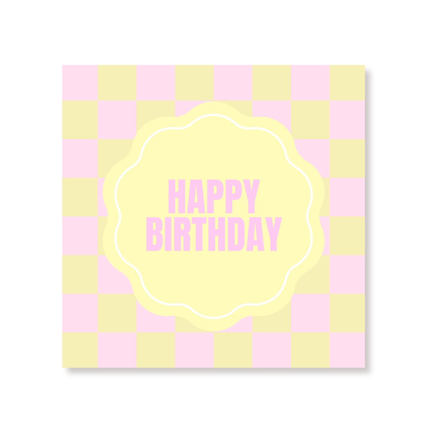 Happy Birthday Servietter 33x33 cm